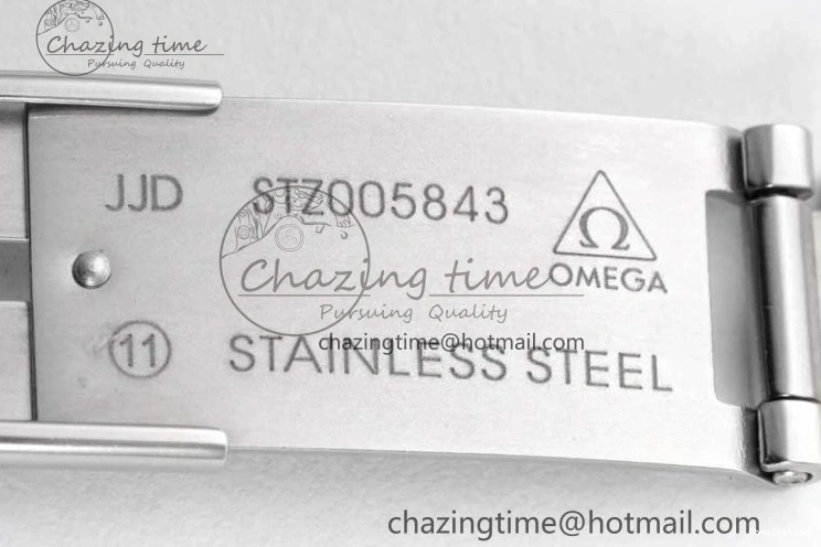 0325 HighPerformance De Ville SS DIWF 1:1 Best Edition Gray White Dial Blue Markers on SS Bracelet MIYOTA 7852